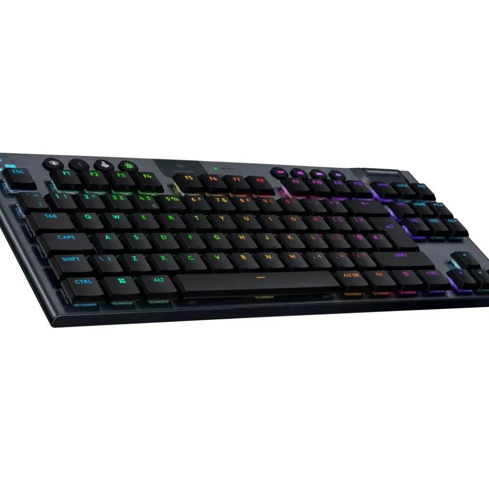 Безжична геймърска механична клавиатура Logitech G915X Lightspeed TKL - Tactile Switch