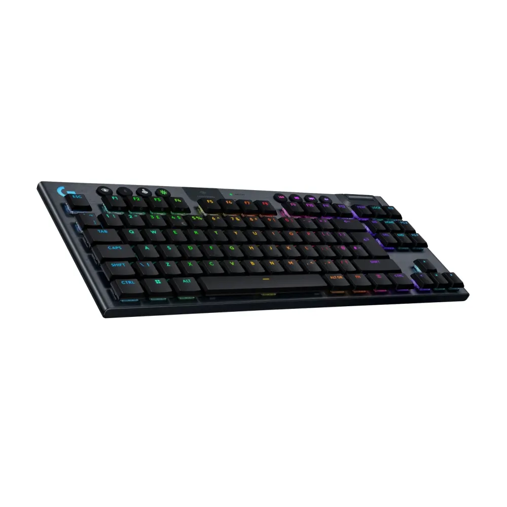 Безжична геймърска механична клавиатура Logitech G915X Lightspeed TKL - Tactile Switch
