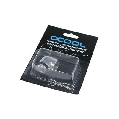 Адаптер Alphacool HF, G1/4 външна резба - G1/4, вътрешна резба, Сребрист
