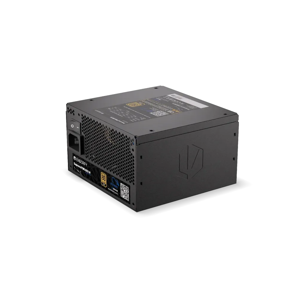 Захранващ блок Endorfy Supremo FM6 850W 80+ Gold, PCIe 5.1 - Fully Modular Захранващ блок Endorfy Supremo FM6 850W 80+ Gold, PCIe 5.1 - Fully Modular