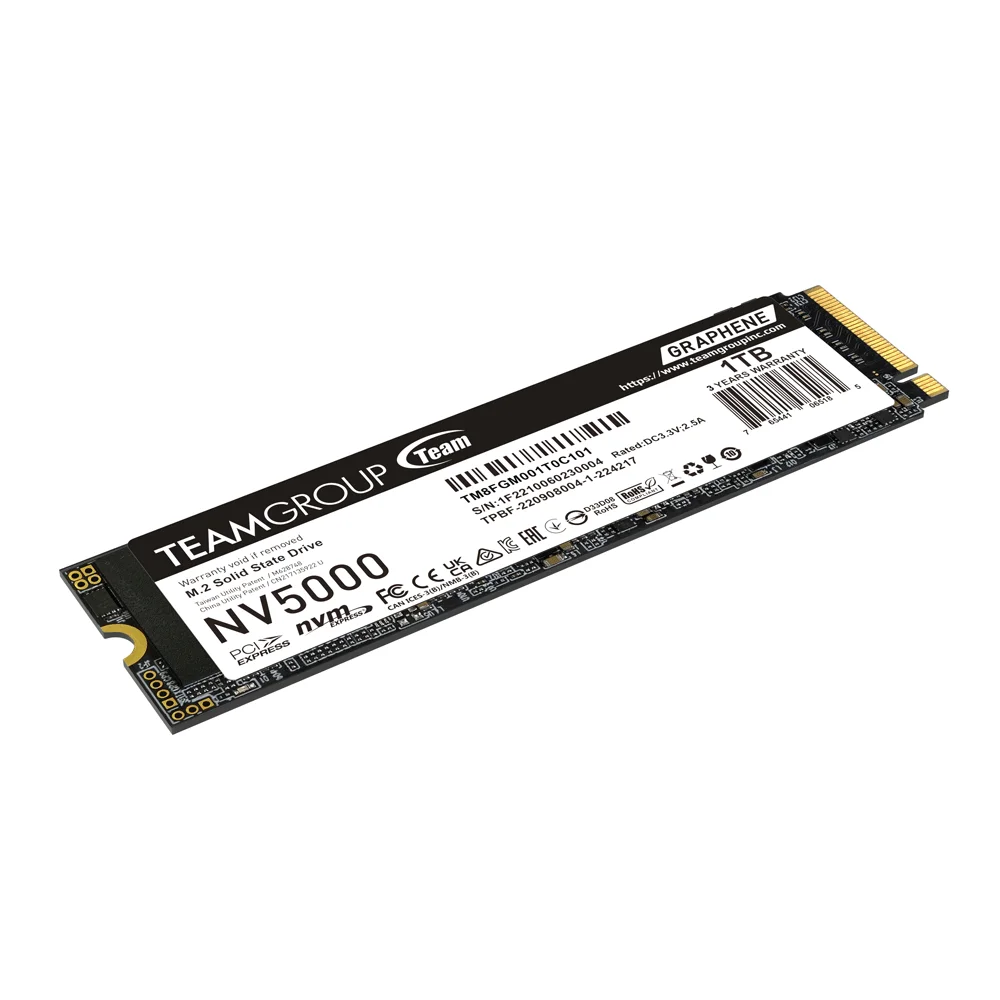 SSD Team Group NV500, M.2 2280 NVMe, 1TB, PCI-e 4.0 x4