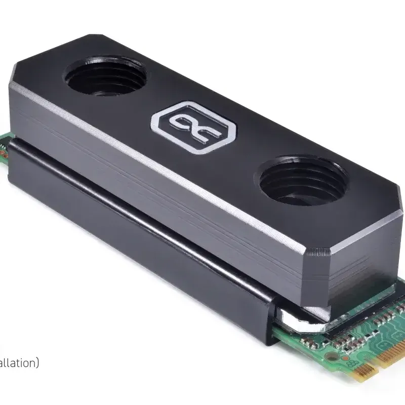 Охладител за SSD Alphacool HDX Apex Acetal M.2 2280 SSD Cooler