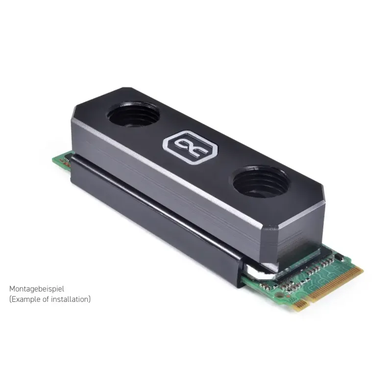 Охладител за SSD Alphacool HDX Apex Acetal M.2 2280 SSD Cooler