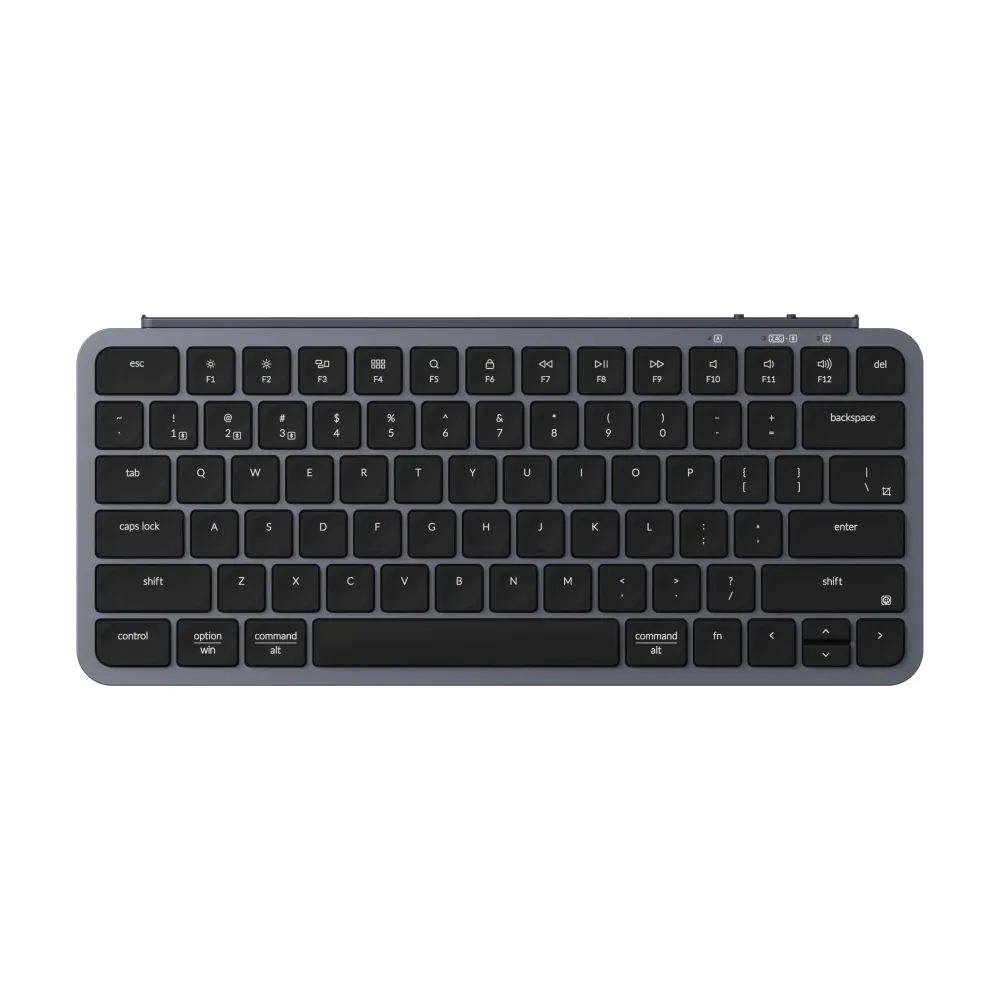 Безжична клавиатура Keychron B1 Pro Ultra-Slim Space Gray