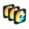Комплект вентилатори 3-Pack GIGABYTE AORUS EZ CHAIN FAN 120, 120x120x25mm ARGB