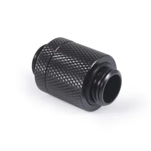 D-Plug Alphacool ES, 20mm, G1/4 AG auf G1/4 AG, Черен мат D-Plug Alphacool ES, 20mm, G1/4 AG auf G1/4 AG, Черен мат