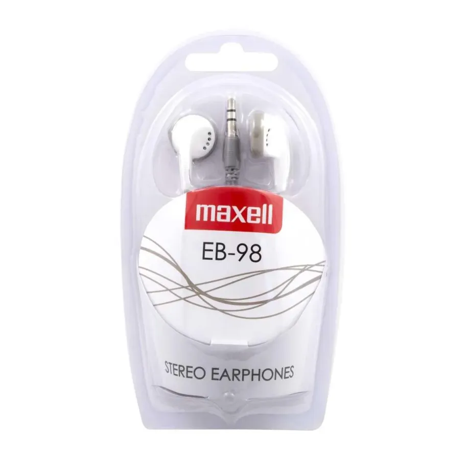 Слушалки тапи MAXELL EB-98  бели