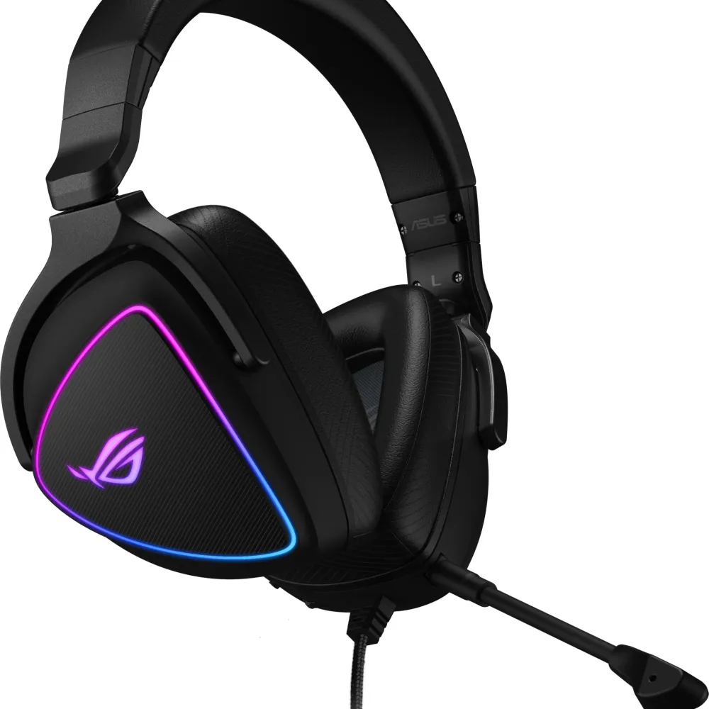 Геймърски слушалки ASUS ROG Delta S, USB-C, Aura Sync RGB