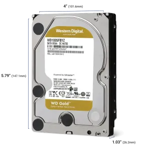 Хард диск WD Gold Enterprise, 14TB, 512MB Cache, SATA3, WD142KRYZ