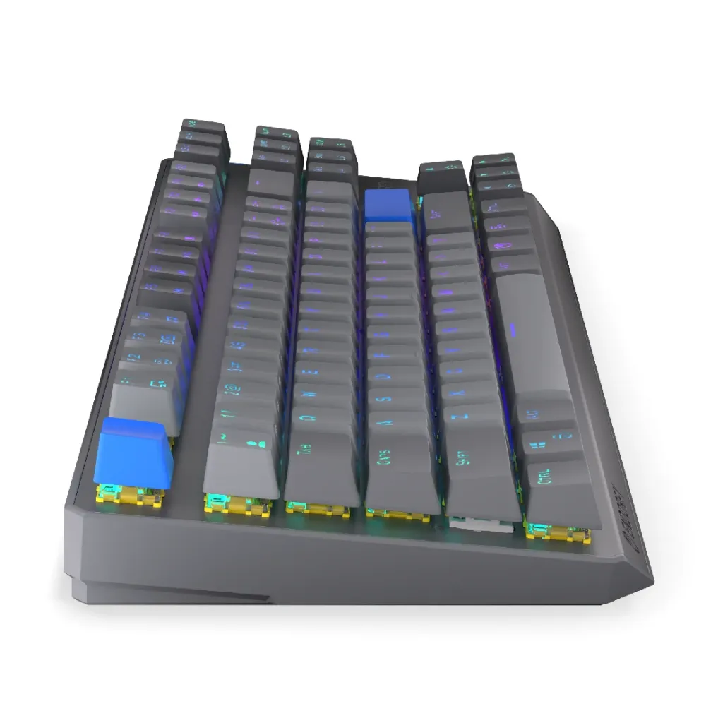 Endorfy механична клавиатура Thock Wireless V2 TKL, PBT, Endorfy Yellow switch, US Layout