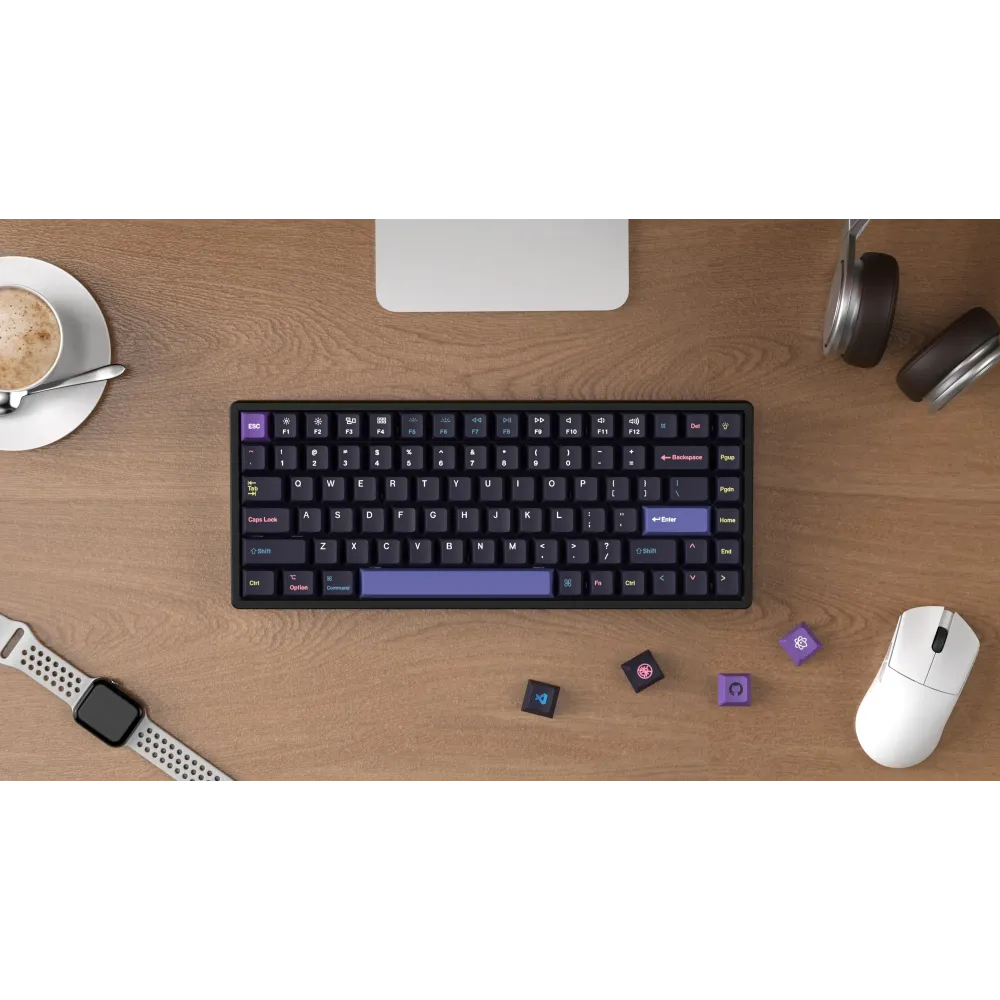 Капачки за механична клавиатура Keychron Cherry Profile Dye-Sub PBT Full Set Keycap Set - Cyber Developer