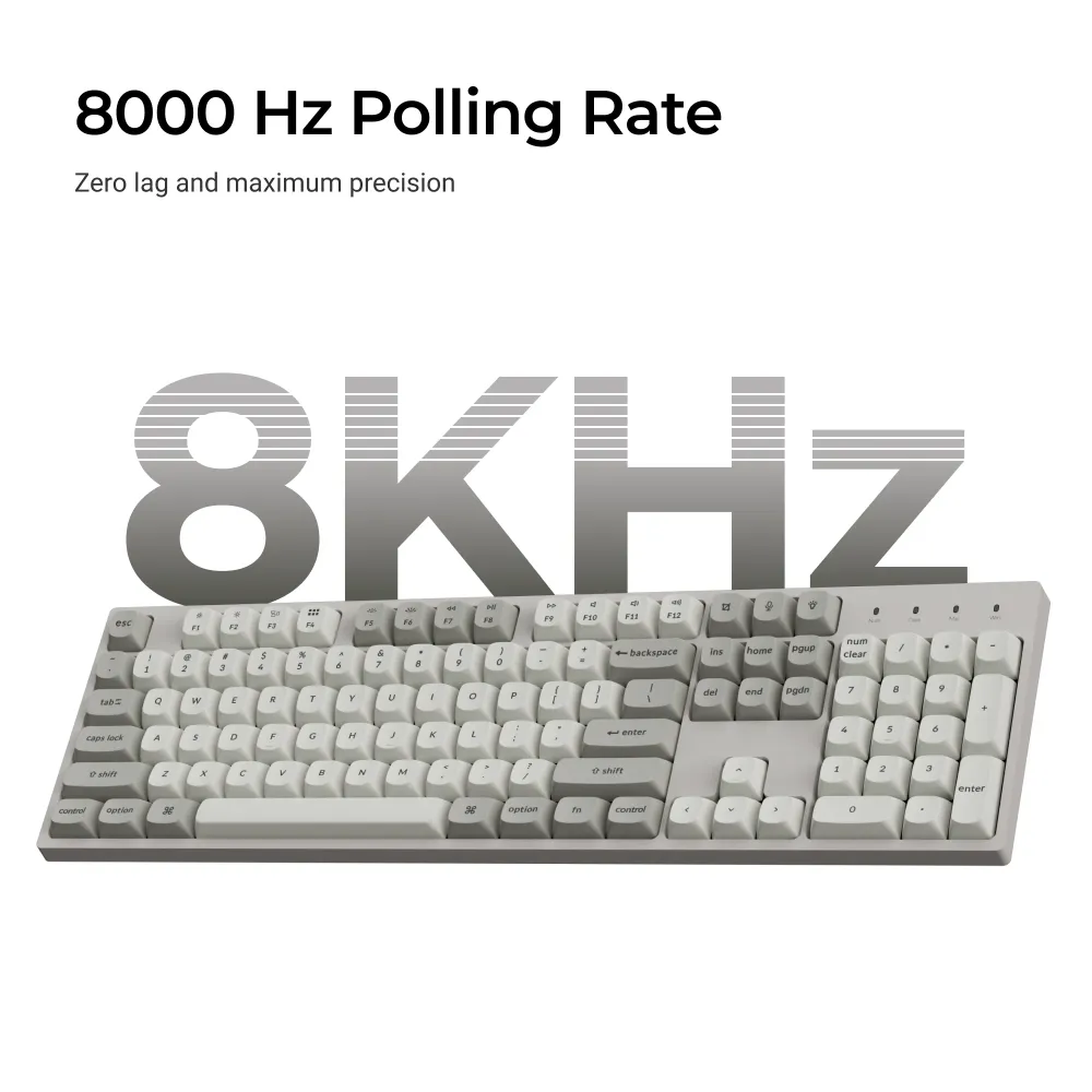 Геймърска Механична клавиатура Keychron C2 Pro 8K QMK - Super Red Switch, Full Size Геймърска Механична клавиатура Keychron C2 Pro 8K QMK - Super Red Switch, Full Size