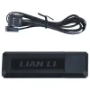 Вентилатори 3бр Lian Li UNI FAN SL Wireless ARGB PWM Reverse Blade - 120 mm Черен + Контролер