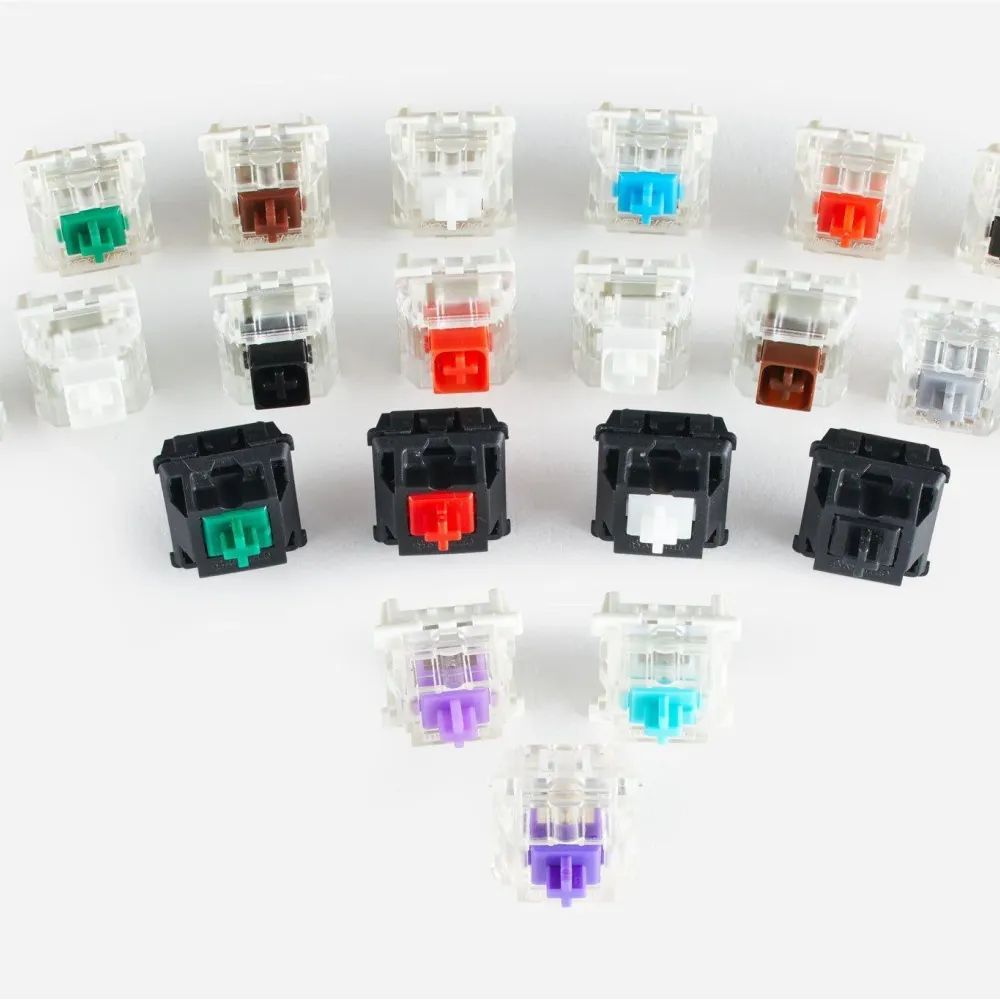Суичове за механична клавиатура Glorious Gateron Black 120 броя
