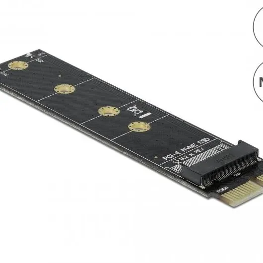 Адаптер Delock 64105, PCI Express x1 към M.2 Key M