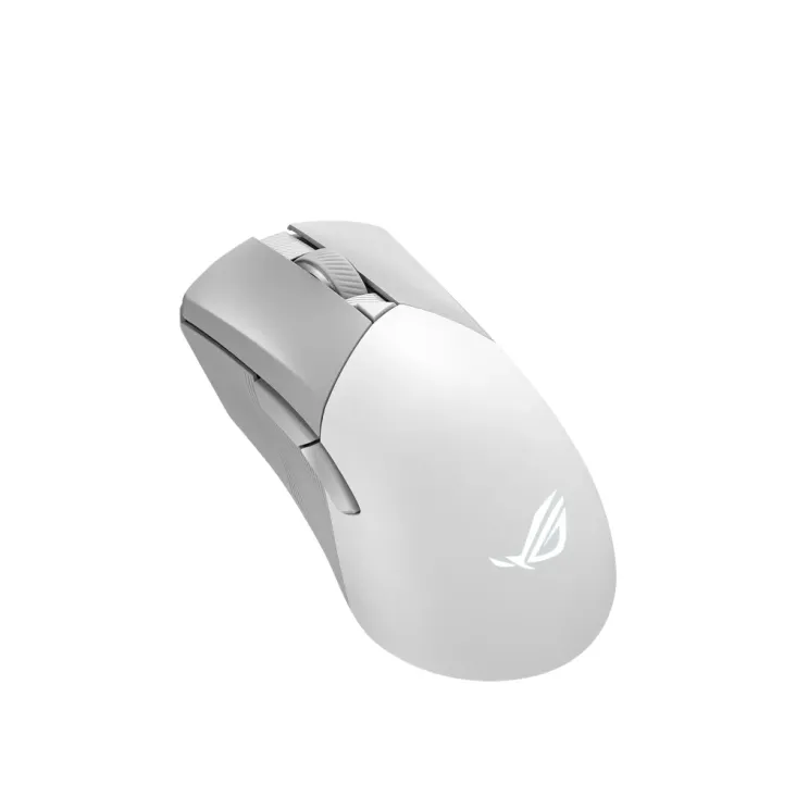 Геймърска безжична мишка ASUS ROG Gladius III Wireless AimPoint - Бяла