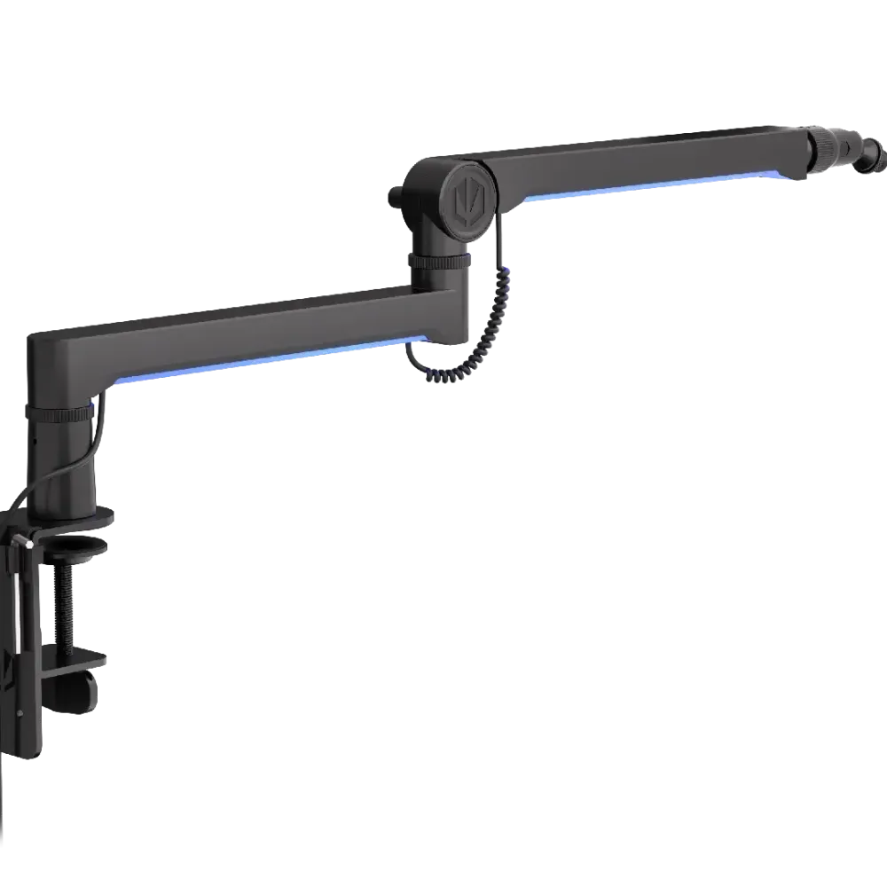 Стойка за микрофон ENDORFY Broadcast Low Profile RGB Boom Arm