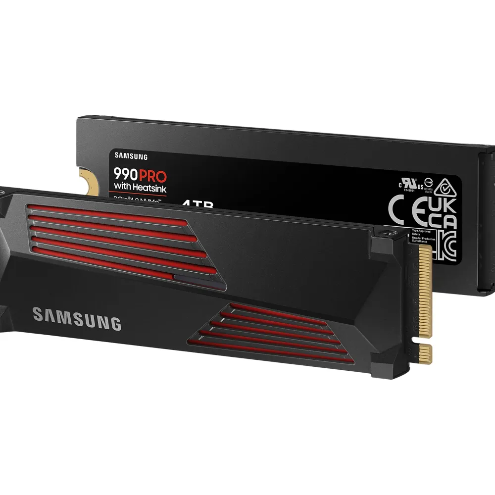 SSD SAMSUNG 990 PRO с Heatsink 4TB, MZ-V9P4T0CW SSD SAMSUNG 990 PRO с Heatsink 4TB, MZ-V9P4T0CW
