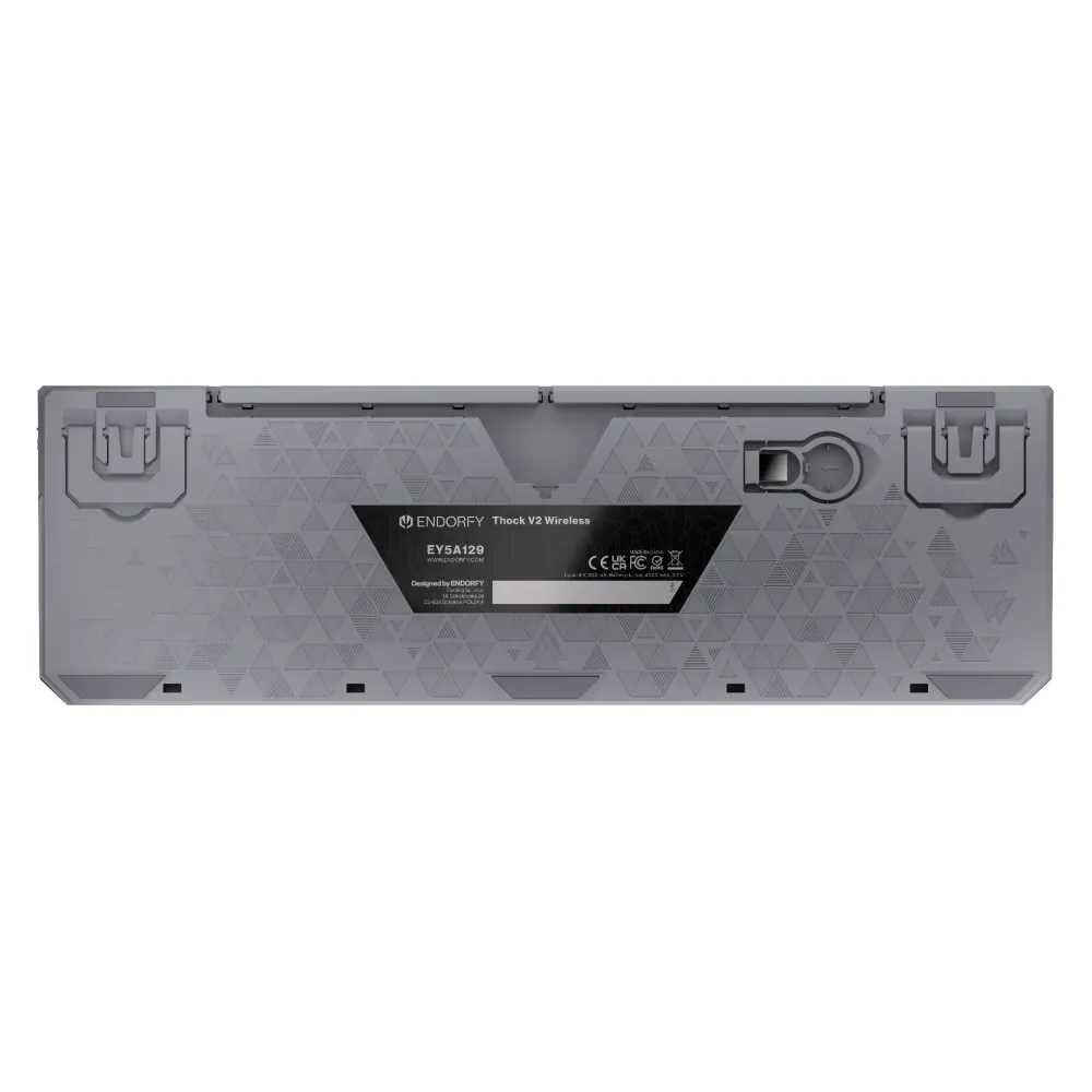 Endorfy механична клавиатура Thock Wireless V2 Full Size, PBT, Endorfy Yellow switch, US Layout Endorfy механична клавиатура Thock Wireless V2 Full Size, PBT, Endorfy Yellow switch, US Layout