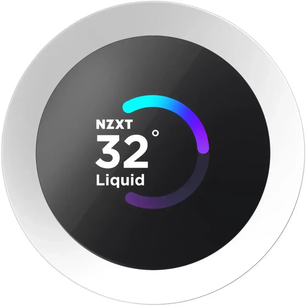Охладител за процесор NZXT Kraken Plus 360 RGB LCD Display - White Охладител за процесор NZXT Kraken Plus 360 RGB LCD Display - White