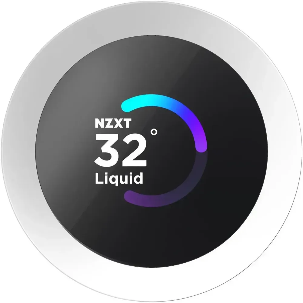 Охладител за процесор NZXT Kraken Plus 360 RGB LCD Display - White