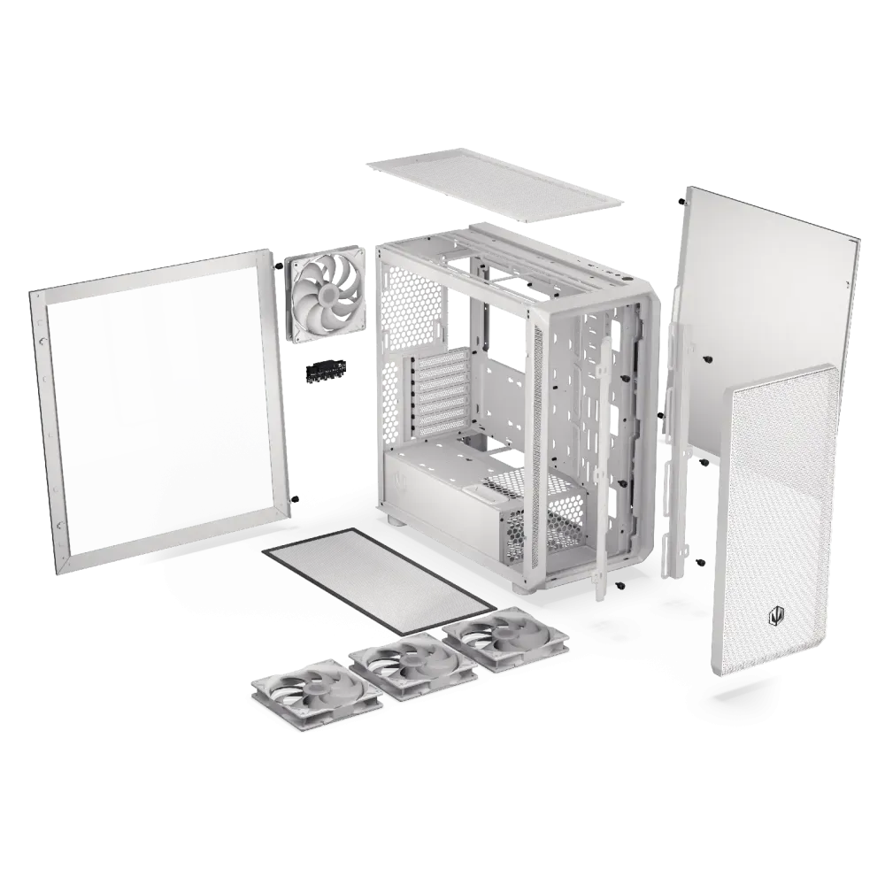 Кутия ENDORFY ARX 700 ARGB White - Middle Tower Кутия ENDORFY ARX 700 ARGB White - Middle Tower