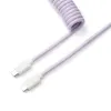 Кабел за клавиатура Keychron Coiled Aviator Light Purple Кабел за клавиатура Keychron Coiled Aviator Light Purple