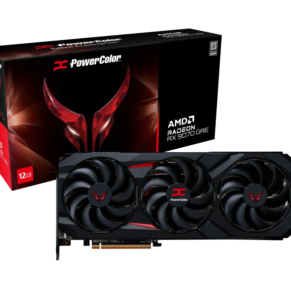 Видео карта PowerColor Radeon RX 9070 GRE Red Devil 12GB GDDR6
