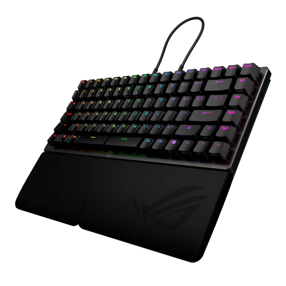 Геймърска безжична Клавиатура ASUS ROG Falcata 75% - ROG HFX V2 Magnetic Switch