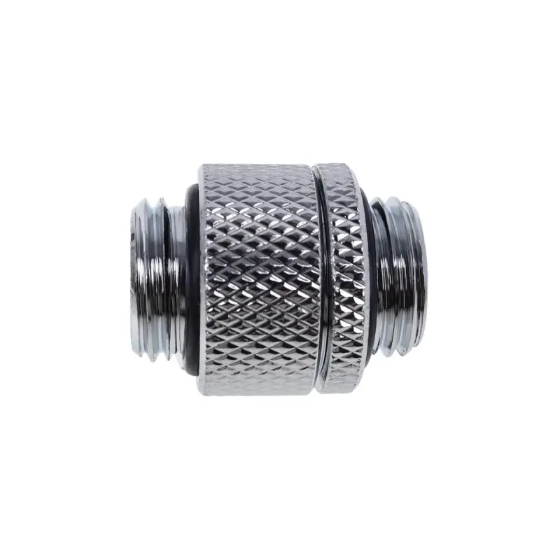 Адаптер съединител с външна резба Alphacool, Въртящ се, G1/4, Сребрист