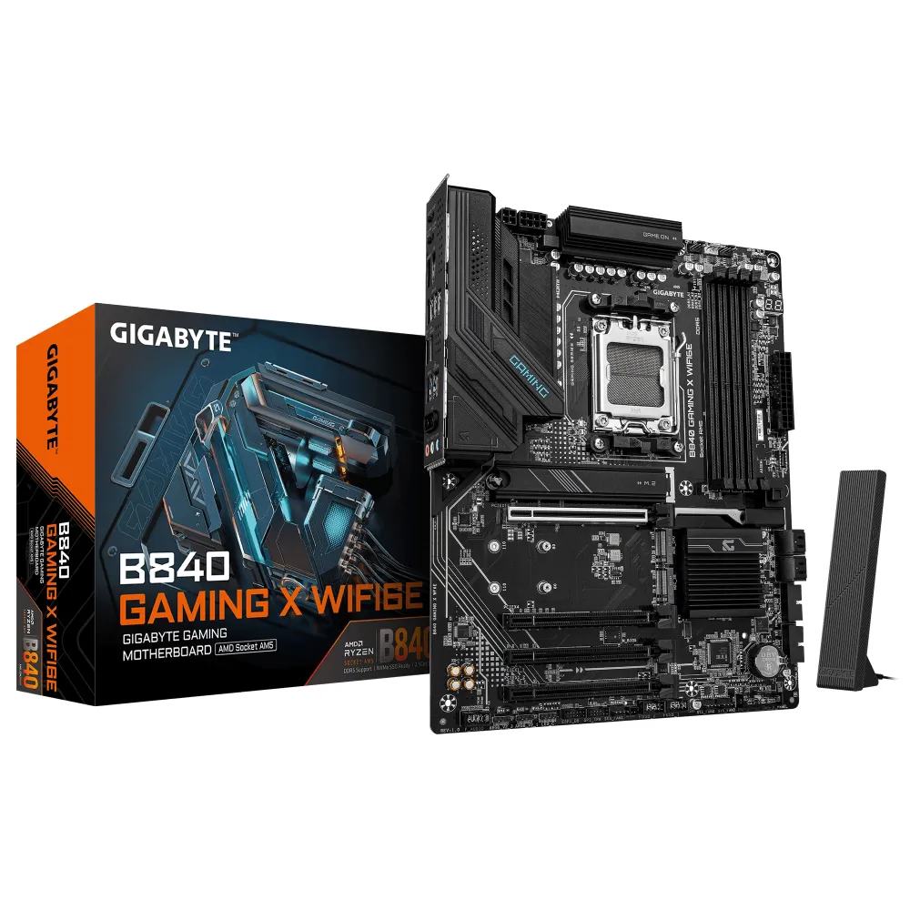 Дънна платка GIGABYTE B840 GAMING X WIFI 6E socket AM5