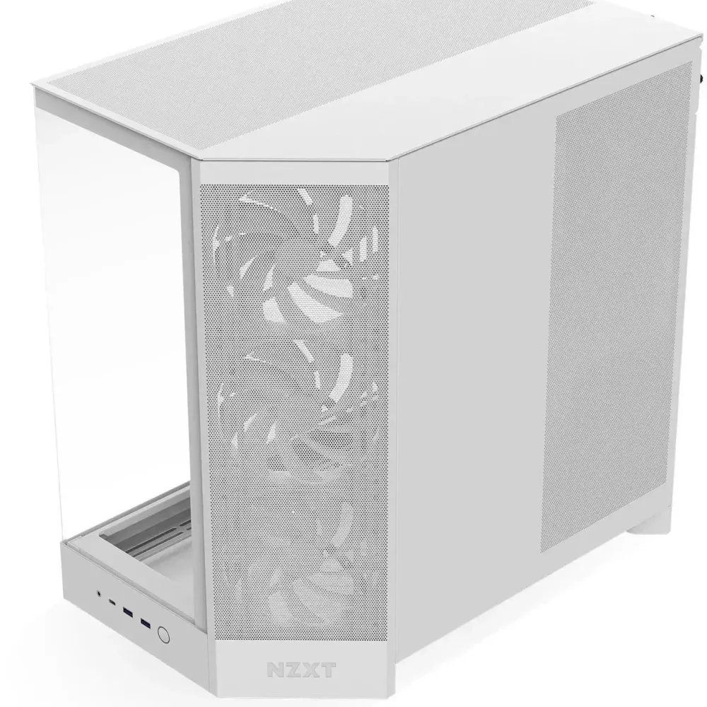 Кутия NZXT H9 Flow Dual-Chamber - White