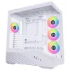 Кутия Lian Li Vector V100 ARGB Mid-Tower, Tempered Glass - White