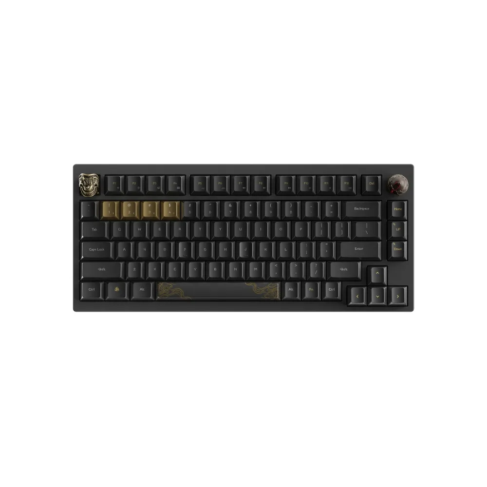 Безжична Механична клавиатура Keychron Black Myth Wukong - TTC Golden Pink Switch