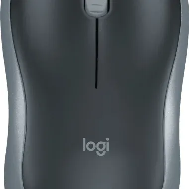 Безжична оптична мишка LOGITECH M185, USB, Сив/Черен Безжична оптична мишка LOGITECH M185, USB, Сив/Черен