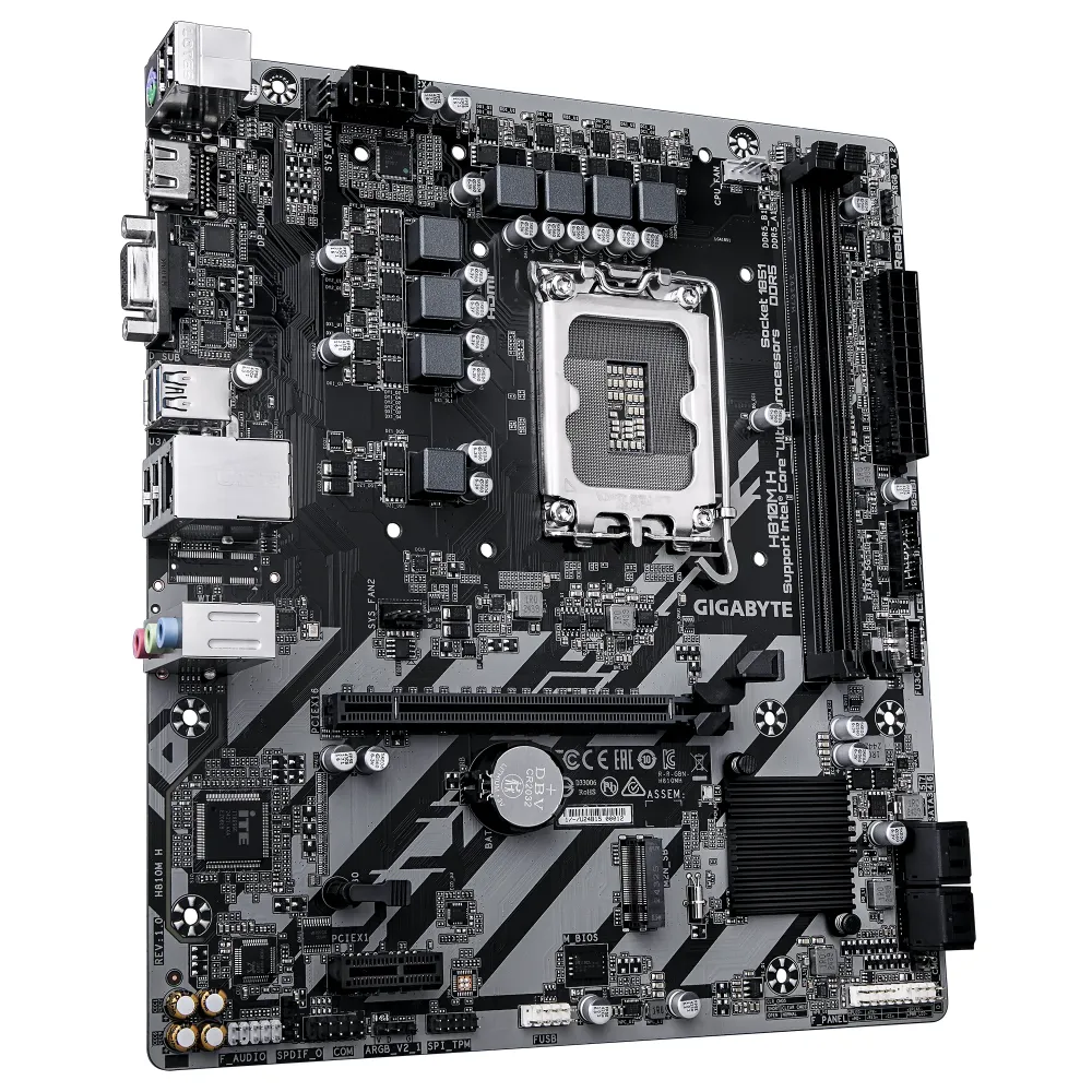 Дънна платка GIGABYTE H810M H, LGA 1851