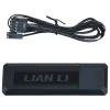 Вентилатори 3бр Lian Li UNI FAN SL Wireless ARGB PWM - 120 mm Черен + Контролер