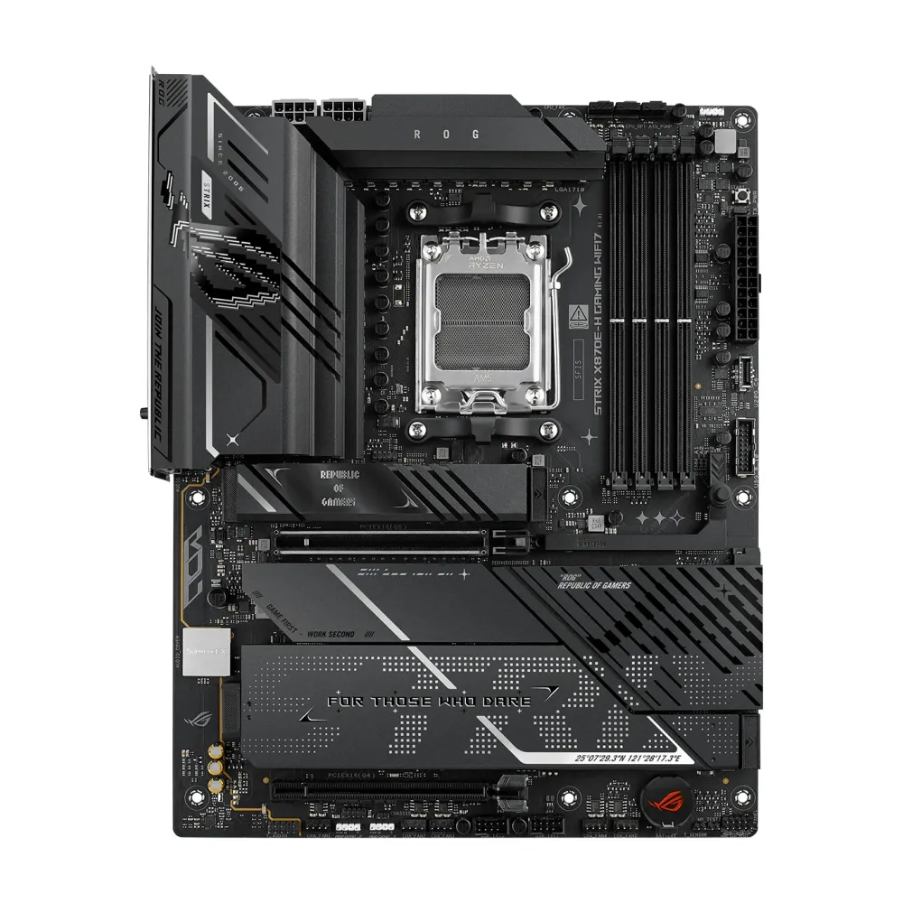 Дънна платка ASUS ROG STRIX X870E-H GAMING WIFI7 AM5 DDR5
