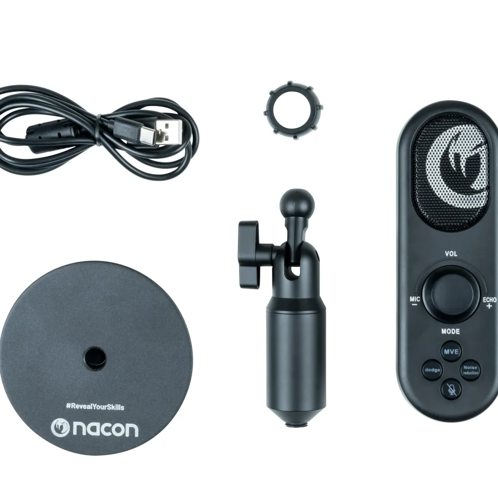 Настолен микрофон Nacon PC, Streaming Настолен микрофон Nacon PC, Streaming