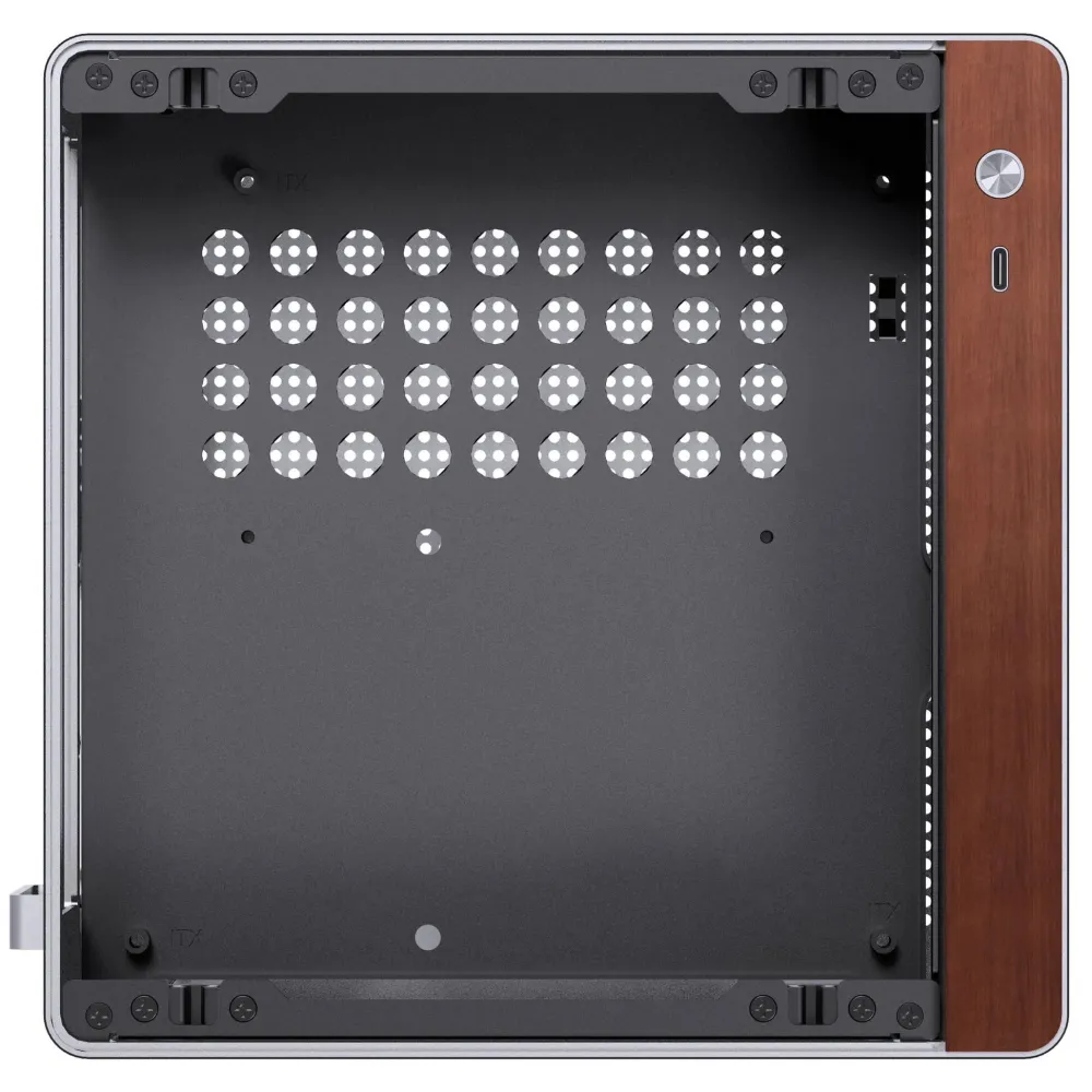 Кутия Jonsbo NV10 Mini ITX - Silver