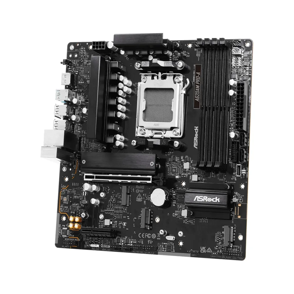 Дънна платка ASRock A620AM PRO-A, AM5