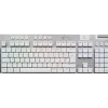 Безжична геймърска механична клавиатура Logitech G915X White Lightspeed - GL Tactile Switch