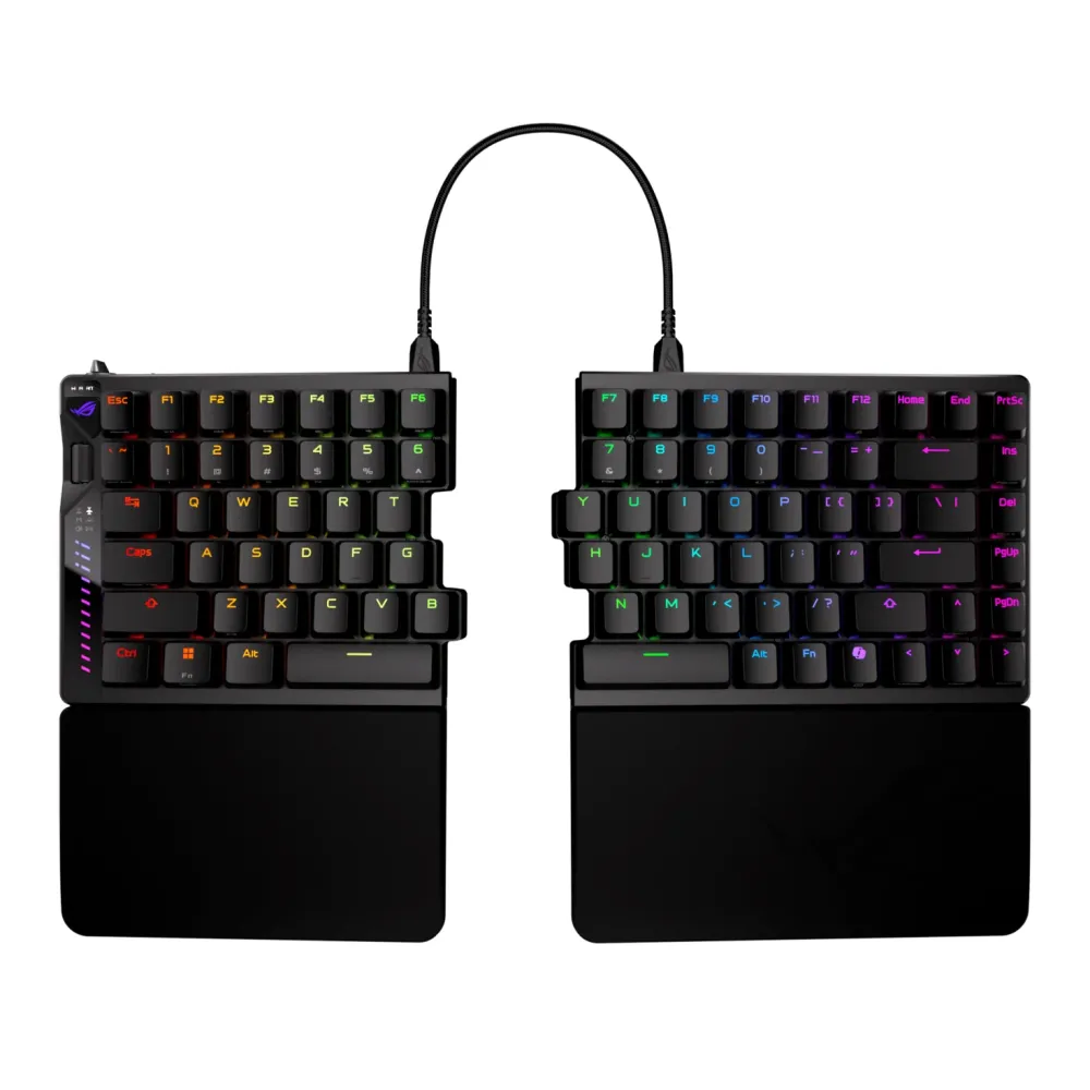 Геймърска безжична Клавиатура ASUS ROG Falcata 75% - ROG HFX V2 Magnetic Switch