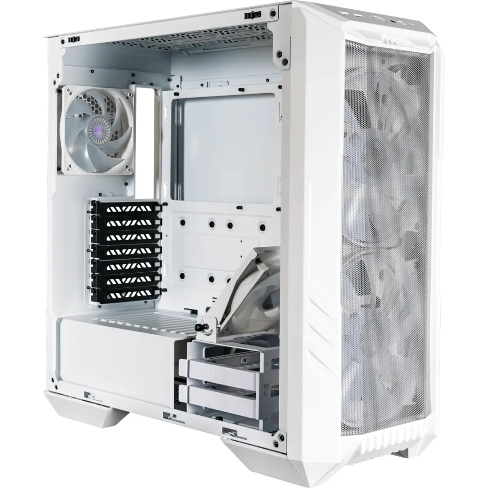 Кутия Cooler Master HAF 500 - Бяла Кутия Cooler Master HAF 500 - Бяла