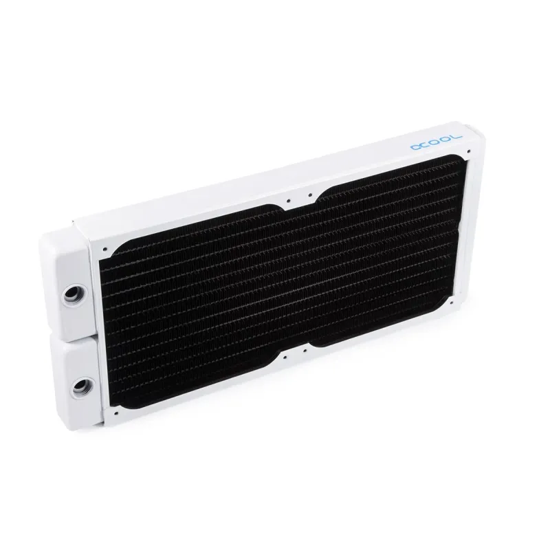 Радиатор Alphacool NexXxoS ST30 Full Copper 280mm Radiator V.2, White Special Edition Радиатор Alphacool NexXxoS ST30 Full Copper 280mm Radiator V.2, White Special Edition