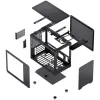 Кутия Jonsbo C6 MAX Micro-ATX - Black