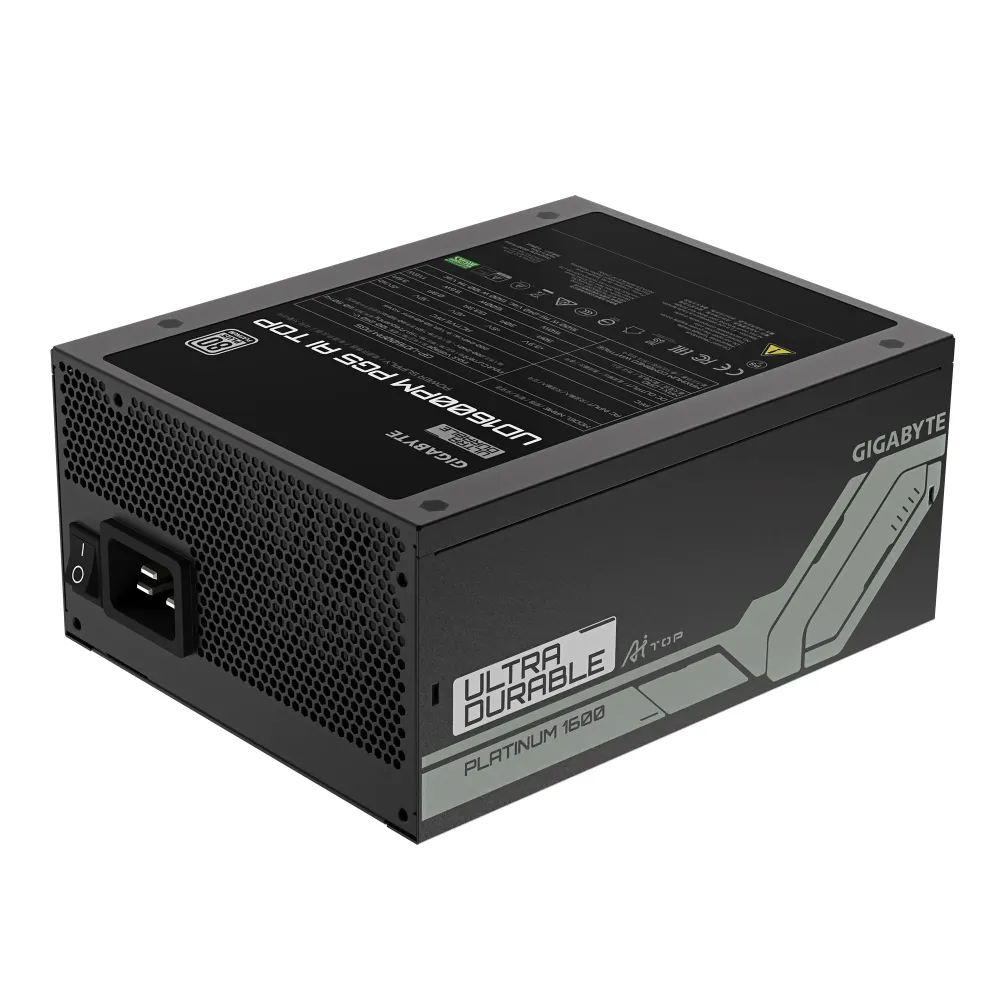Захранващ блок Gigabyte UD1600PM PG5 AI TOP - 1600W 80+ Platinum PCIe 5.1 Ready