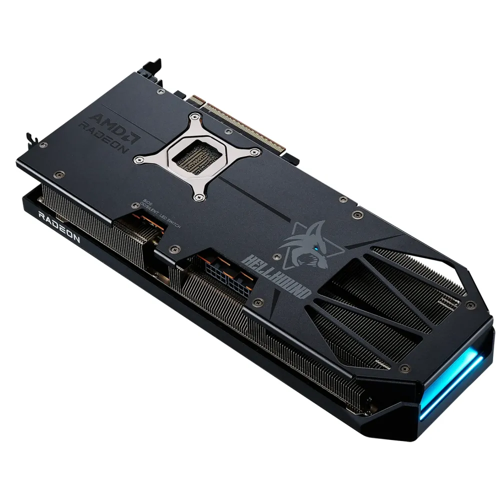 Видео карта PowerColor Radeon RX 9070 GRE Hellhound 12GB GDDR6 Видео карта PowerColor Radeon RX 9070 GRE Hellhound 12GB GDDR6