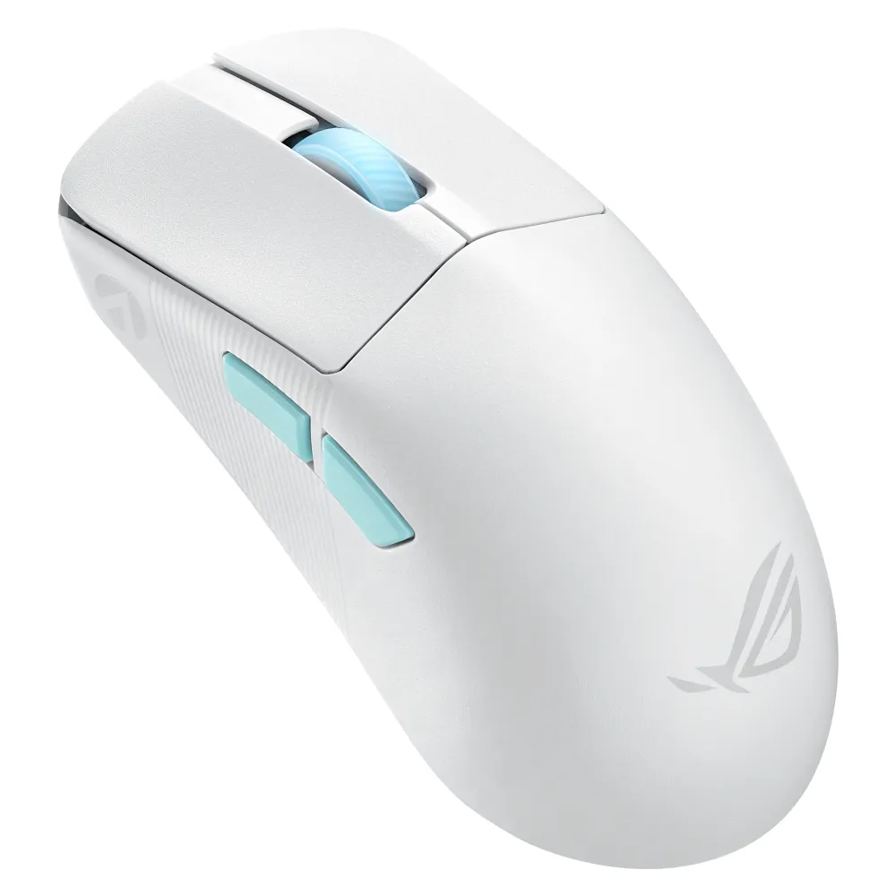Геймърска безжична мишка ASUS ROG Harpe Ace Aim Lab Edition - White