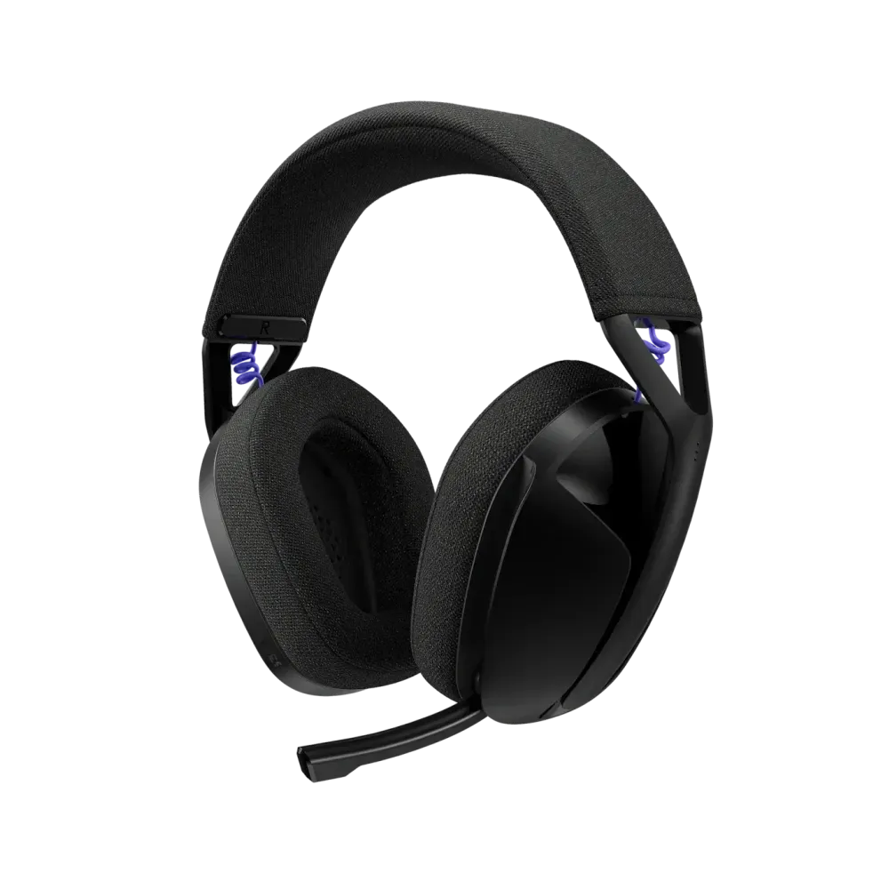 Геймърски безжични слушалки Logitech G321 Lightspeed, Микрофон, Черни